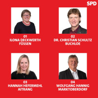 Kreistagskandidat*innen Platz 1-4