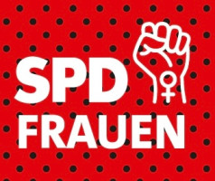SPD Frauen Logo. Rot.